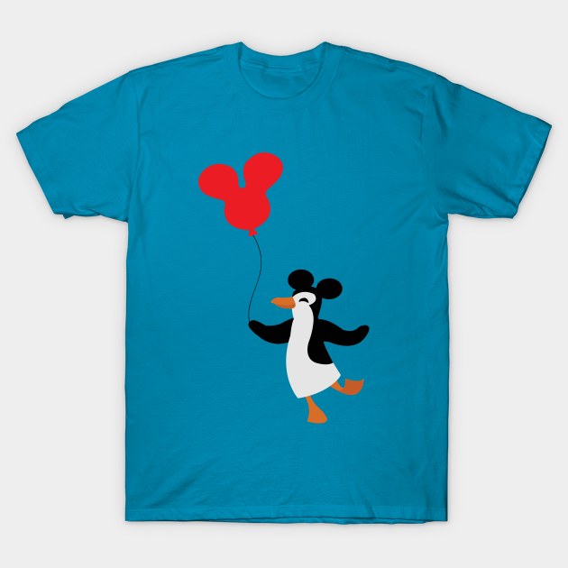 Theme Park Penguin T-Shirt by NightmareProds